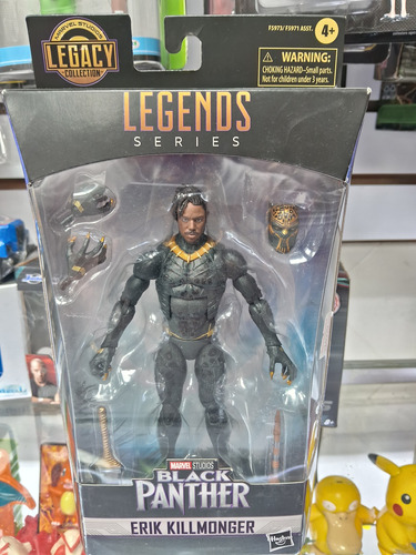 Killmonger  Black Phanter Marvel Legends Hasbro Pieza Baf