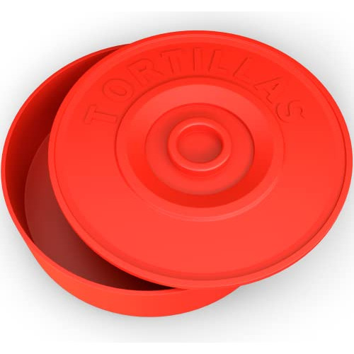 Calentador De Tortillas Rojo, Porta Tortillas Mantenerl...