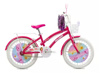 Bicicleta infantil Olmo Infantiles Tiny Dancers R20 frenos v-brakes color rosa