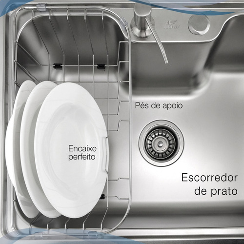 Cuba Cozinha Gourmet Aço Inox Luxo C/ Acessórios Tubrax