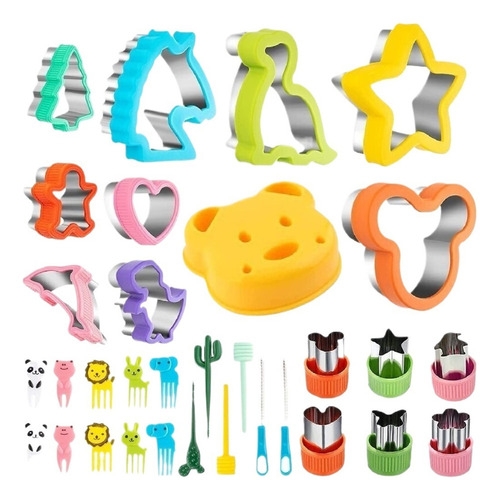 Molde Cortador Sándwich T 32 Piezas For Niños Con Forma