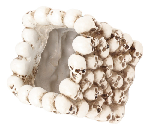 Organizador De Brochas De Maquillaje Con Forma De Calavera,