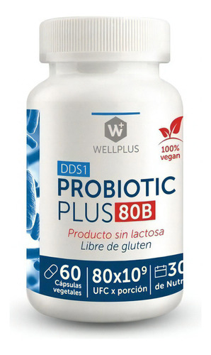 Probiotic Plus 80B WellPlus 60 Caps