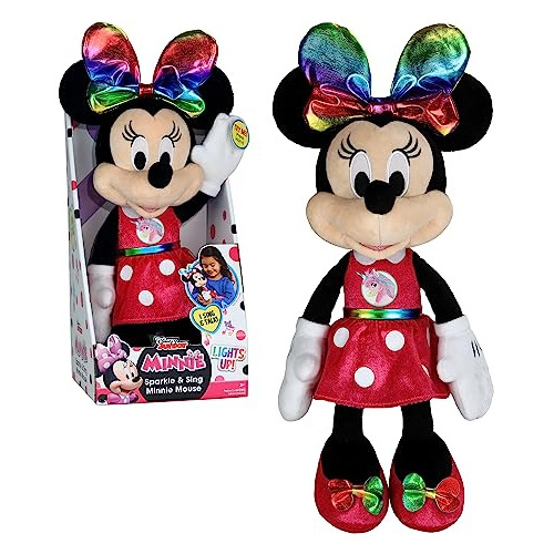 Disney Junior Minnie Mouse Sparkle &amp; Sing 13-inch Featur