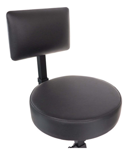 Silla De Tambor, Silla De Guitarra Con Respaldo, Cojín