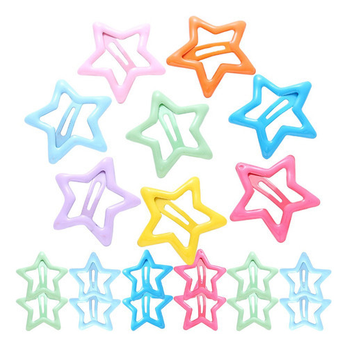 20 Broches Con Forma De Estrella En Forma De Pentagrama Para