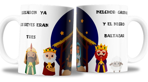 Taza De Ceramica-reyes Magos