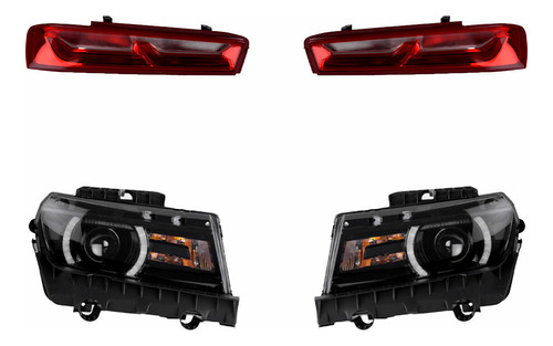 Set Calaveras + Faros Depo Camaro 2016