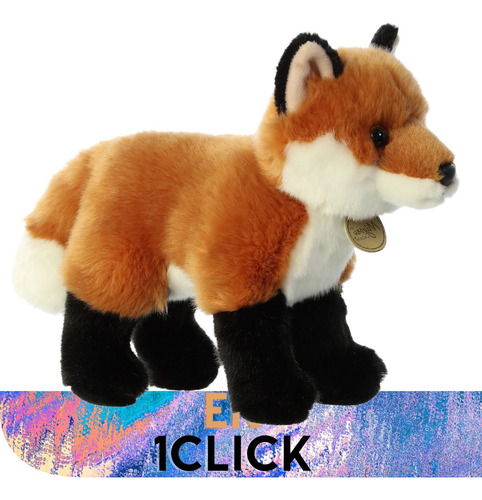 Peluche Aurora Miyoni Zorro Rojo Principito Zorrito Naranja