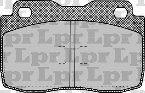 Pastillas delanteras SRL freno de disco Sistema teves atrás para bmw 7 e23 81-86