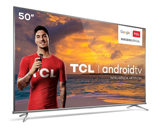 Smart Tv Led 50 Ultra Hd 4k Tcl 50p8m 3 Hdmi 2 Usb Wi-fi