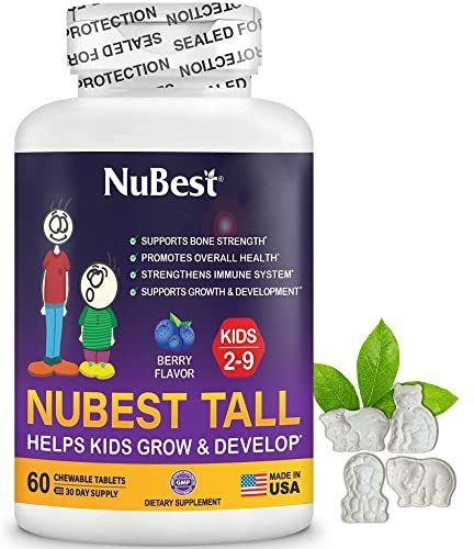 Suplemento Nubest Tall Kids - Ayuda A Los Niños A Crecer Y D