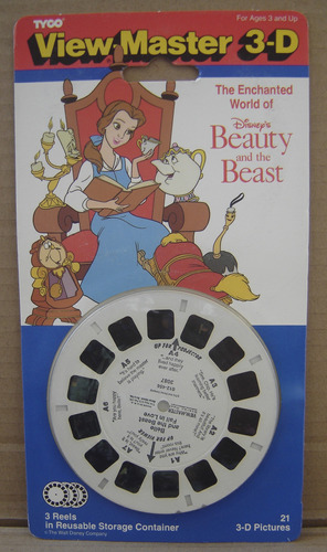 La Bella Y La Bestia Disney - Películas Para View Master 3d