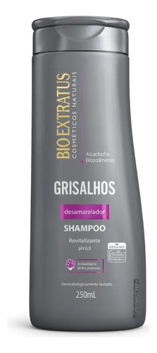 Kit Desamarelador Bio Extratus Grisalhos Shampoo E Sérum
