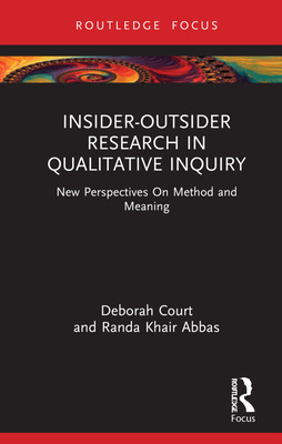 Libro Insider-outsider Research In Qualitative Inquiry: N...