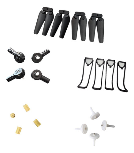 Repuestos De Cuadrirrotor Rc Diy Accs Motor Hélice Set Para