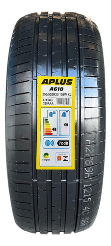 Pneu 255/50r20 Aplus A610-74 109w Xl Suv Índice De Velocidade W
