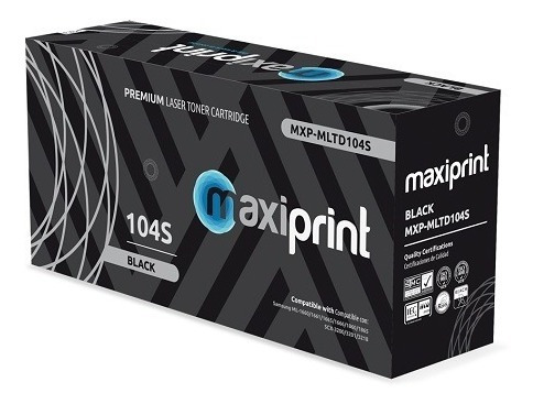 Toner Maxiprint Compatible Samsung 104s Negro (mlt-d104s)