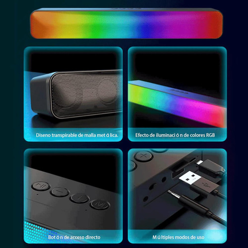 Bocina Bluetooth Bocinas Para Pc Barras De Sonido Altavoces