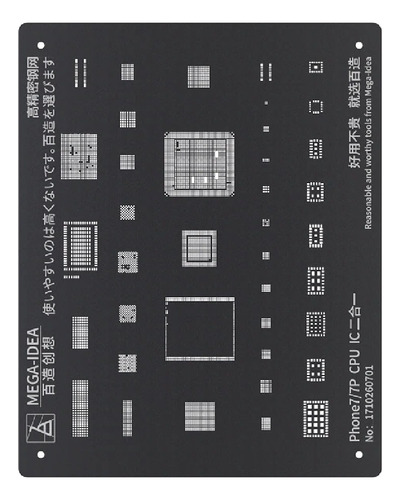 Stencil Mega Idea Iph 7/7p Cpu & Ic