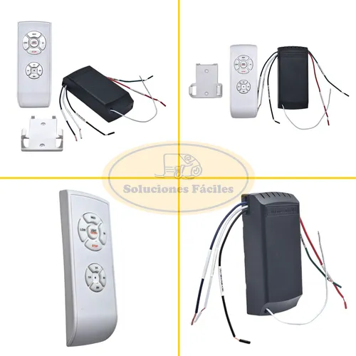 Conjunto Control Remoto Para Ventilador De Techo Carben