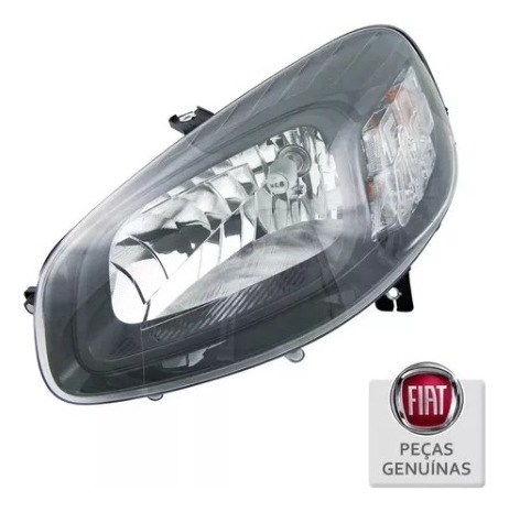 Farol Novo Uno Le Mascara Negra Original Genuíno Fiat