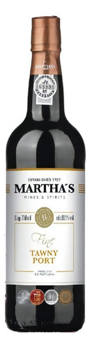 Vinho Martha's Fine Tawny Porto 750 Ml