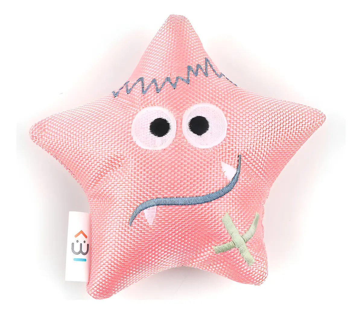 Brinquedo Pelucia Monstrinho Para Pet Oikos Animal Rosa