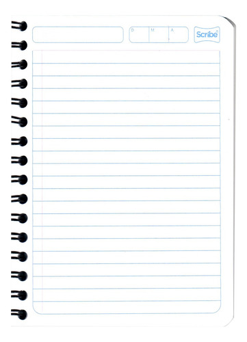 Cuaderno Francés Scribe Clásico 100 Hojas Raya Pieza