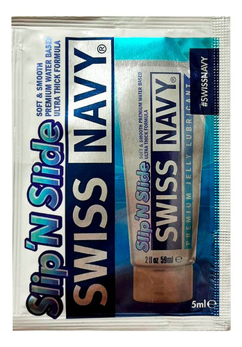 Lubricante Intimo Slipn Slide Jelly Lube Sachet 5ml