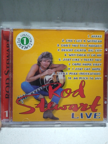 Rod Stewart Live Cd Nuevo