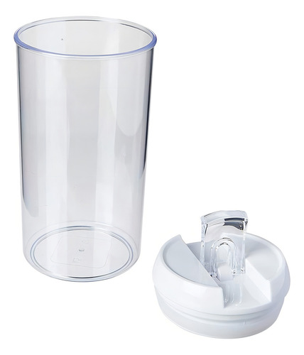 Pote Hermético Pratik De Plástico Transparente 1,1l C/ Tampa