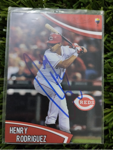 2012 All Cards Henry Rodríguez Autografiada 