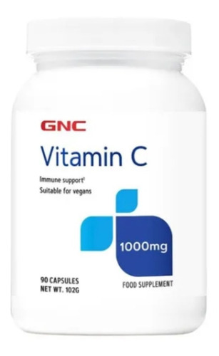 Vitamina C 1000mg / 90 Cápsulas Gnc