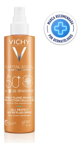 Protector Solar Vichy Capital Soleil Beach Protect Anti-Deshidratación FPS 50+ 200 ml