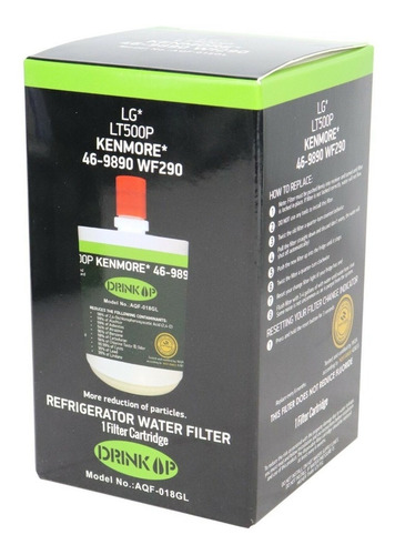 Filtro Heladeras LG Interno Mod:lt500p-5231ja2002a-adq729109