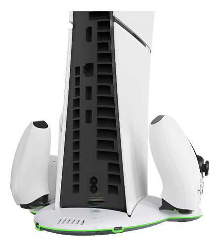 Base Carga Dual Joystick Soporte Cooler Para Consola Ps5 SLIM