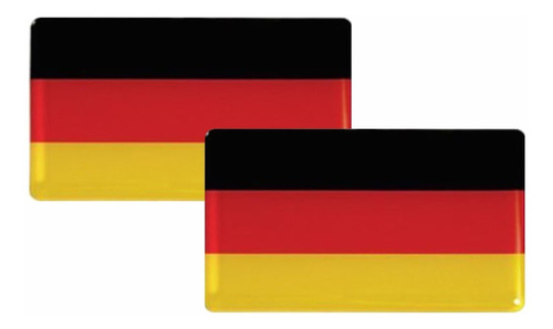 Bandeira Adesiva Resinada Resina Alemanha Frete Grátis Vw