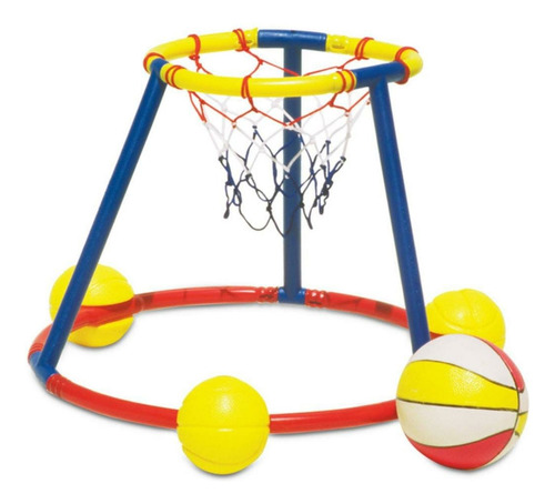 Aro De Basketball Piscina Para Niños - Verano Diversión 