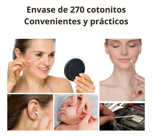 Cotonitos De Algodón - Varitas De Algodón - Tips