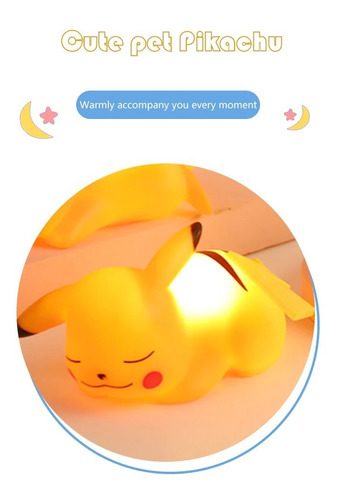Pokémon Lampara De Escritorio Pikachu Para Descanso