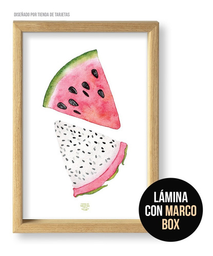 Imagen 7 de 10 de Set De 3 Cuadros (3 A4) Diseños Tropicales A Elección