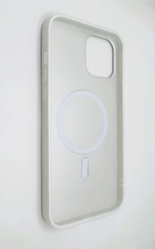Funda Iphone 16 Plus Compatible Magsafe Acabado De Cristal Blanco Iphone 16 Plus