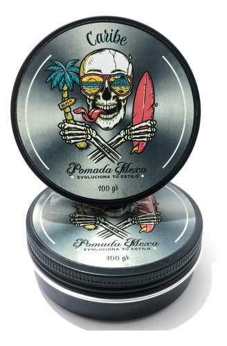 Pomada Mexa Para Peinar Aroma Caribe 100 Gr