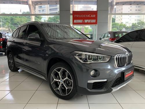 Bmw X1 2.0 Turbo S-drive 20i X-line 2016 Cinza Blindado