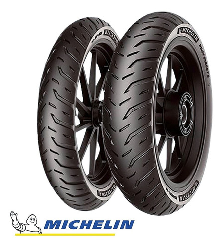 Par Pneu Michelin 110/70+140/70-17 Cb300 Twister Fazer Ninja