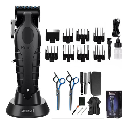 Kemeil 2296 Maquinas Para Cabello Trimer Cortadora Kit Barbe