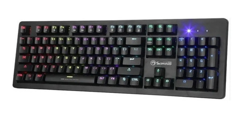 Teclado Gamers Mecanico Marvo Kg916 Gamer Luce Rgb