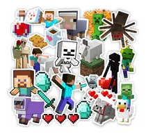 Comprar Stickers Minecraft Calcos Vinilo Pegatinas Ultra Resistentes