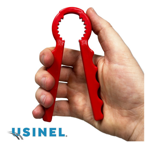 Abridor De Garrafas Plásticas Vermelho